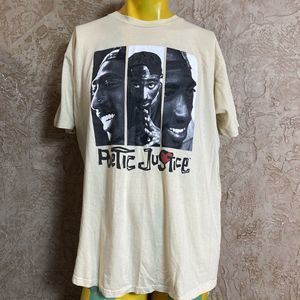 Poetic Justice Tupac Men's Crew Neck T-Shirt Size XL